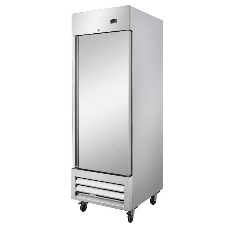 27 in. Commercial One Door Convertible Refrigerator/Freezer with 23 Cu. Ft. Capacity in Stainless Steel, ETL Listed KMRIC1DSS