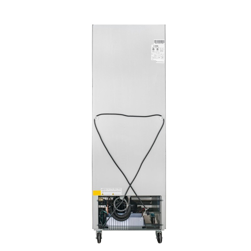 27 in. Commercial One Door Convertible Refrigerator/Freezer with 23 Cu. Ft. Capacity in Stainless Steel, ETL Listed KMRIC1DSS