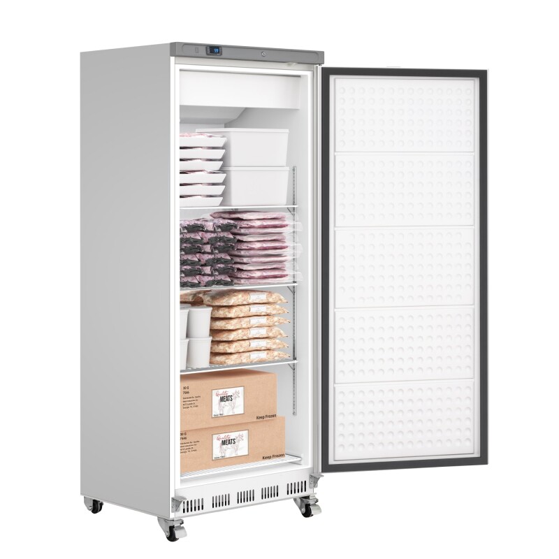 28 in. Commercial One Door Convertible Reach-In Refrigerator/Freezer with 25 Cu. Ft. Capacity in White, ETL Listed KMRIC1DWH, product image 3 of 13