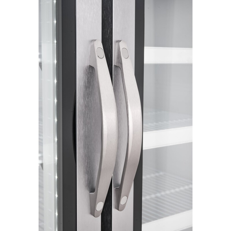54 in. Commercial Two Glass Door Convertible Reach-In Refrigerator/Freezer with 49 Cu. Ft. Capacity in Stainless Steel, ETL Listed KMRIC2DGD, product image 11 of 13