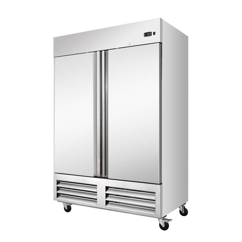 54 in. Commercial Two-Door Convertible Reach-In Refrigerator/Freezer with 49 Cu. Ft. Capacity in Stainless Steel, ETL Listed KMRIC2DSS, product image 7 of 13