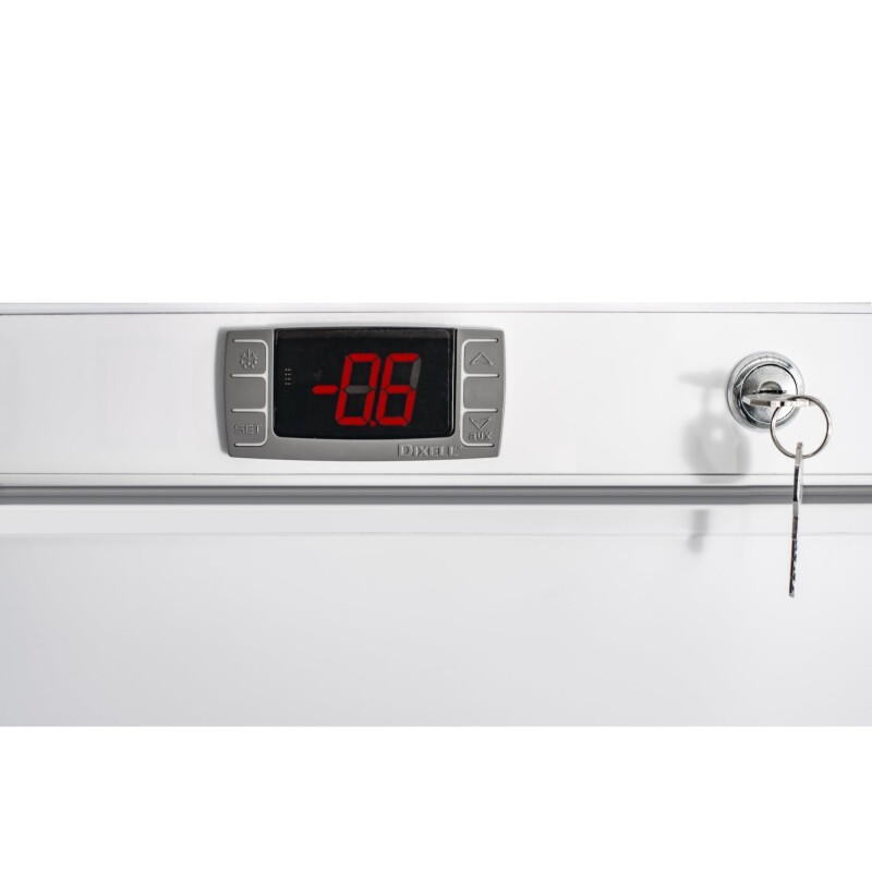23 in. Commercial Auto-Defrost Reach-In Freezer ,12 cu. ft. in White KMRIF1D12CWH