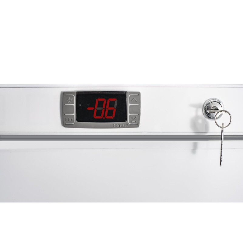 30 in. Commercial Auto-Defrost Reach-In Freezer, 21 cu. ft. in White KMRIF1D17CWH