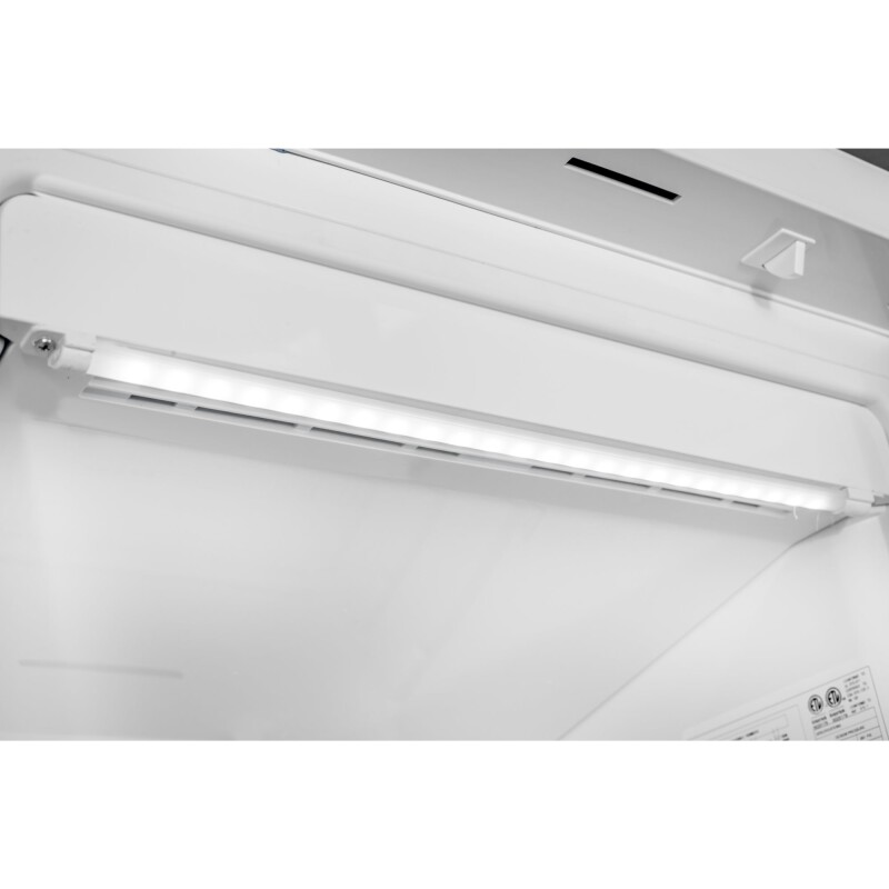 24 in. 12 cu. ft. Commercial Auto Defrost Glass Door Reach-In Freezer in White KMRIF1GD12CA