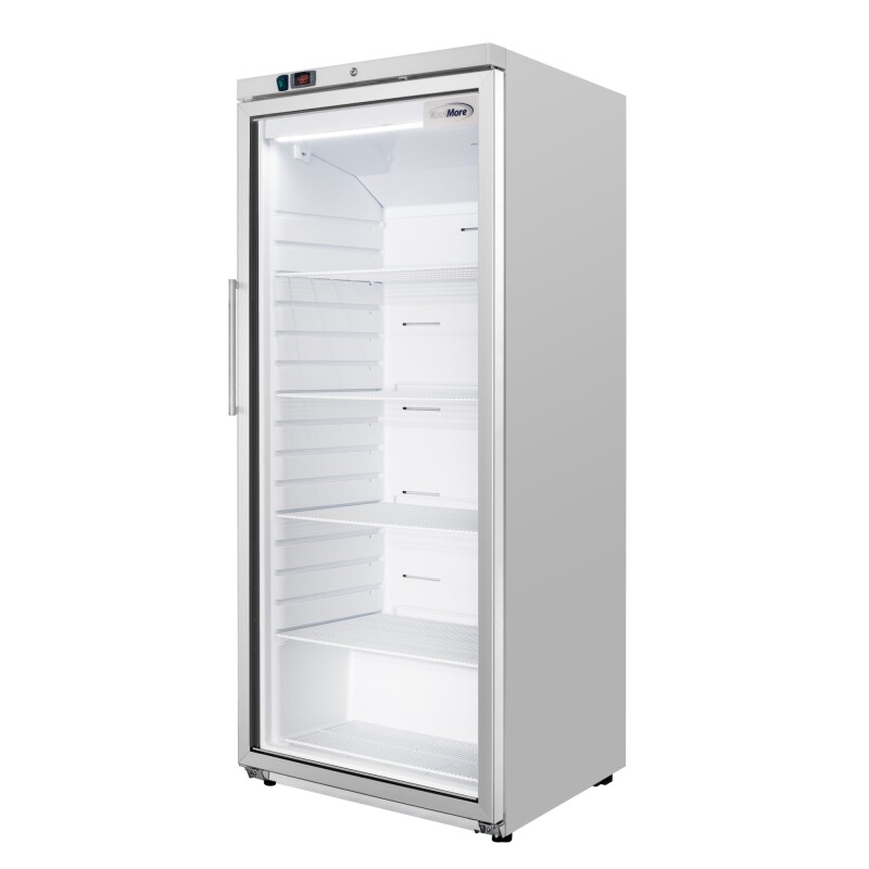 30 in. 21 cu. ft. Commercial Auto Defrost Glass Door Reach-In Freezer in White KMRIF1GD21CA