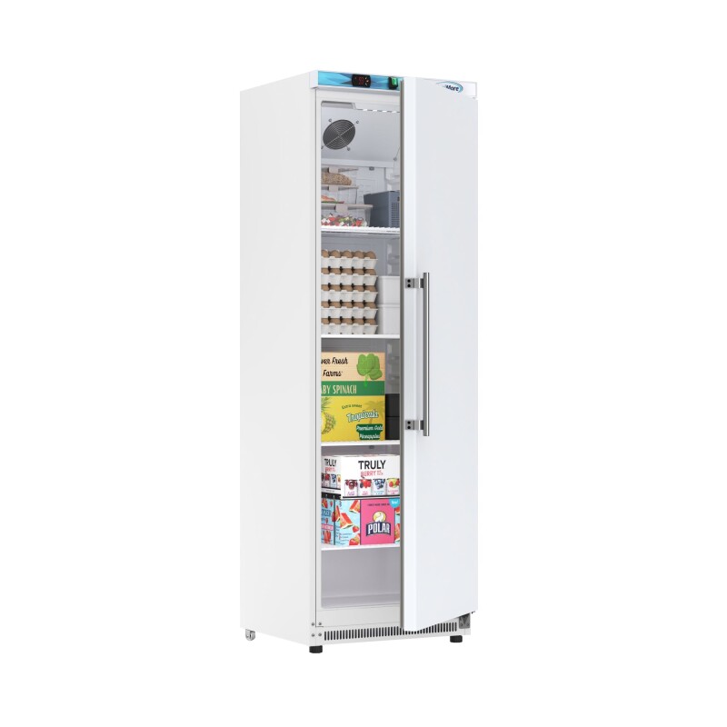 12 Cu. ft. Commercial Reach-in Refrigerator in White with Manual Defrost KMRMD12WH
