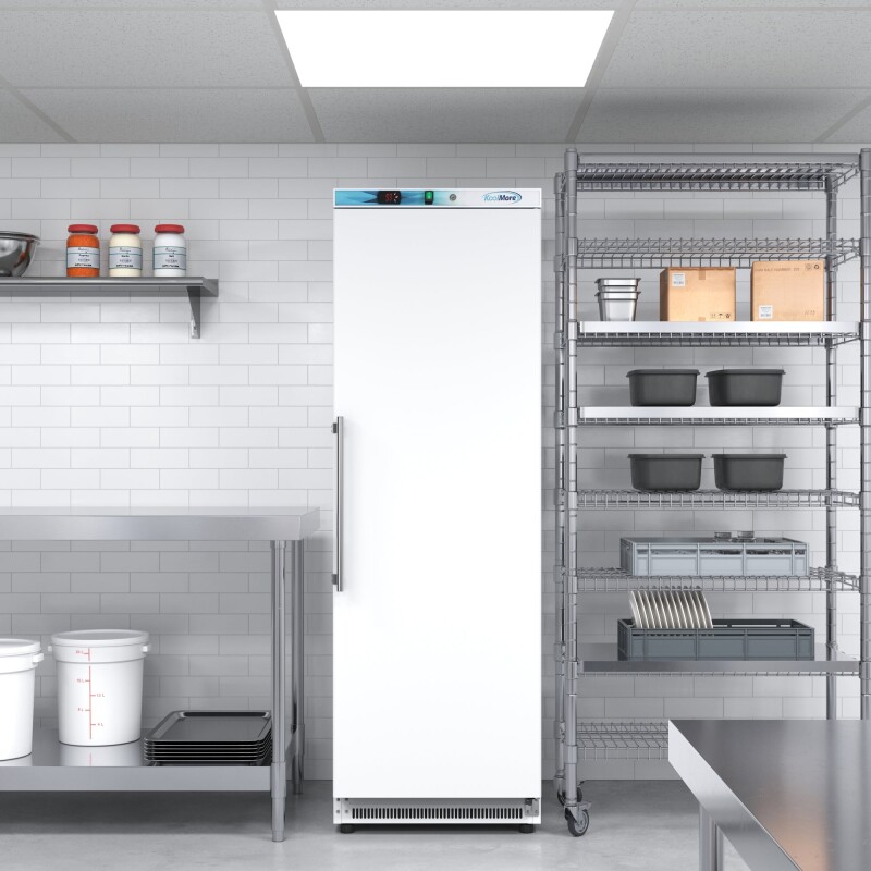 12 Cu. ft. Commercial Reach-in Refrigerator in White with Manual Defrost KMRMD12WH