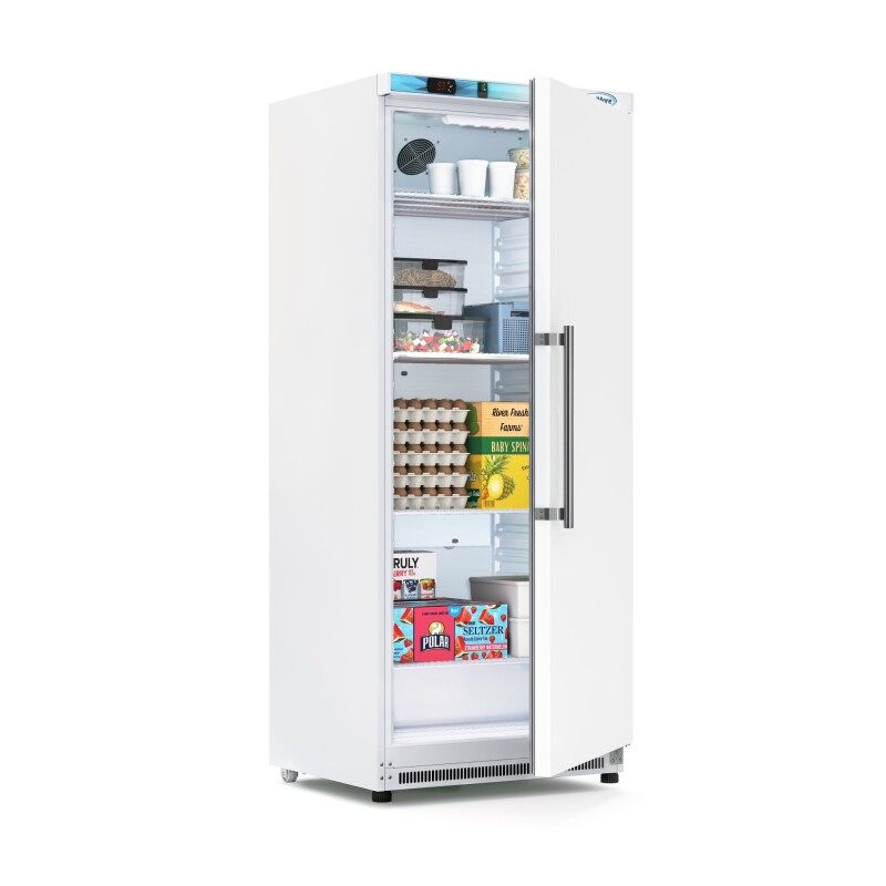 20 Cu. Ft. Commercial Reach-in Refrigerator in White with Manual Defrost KMRMD20WH