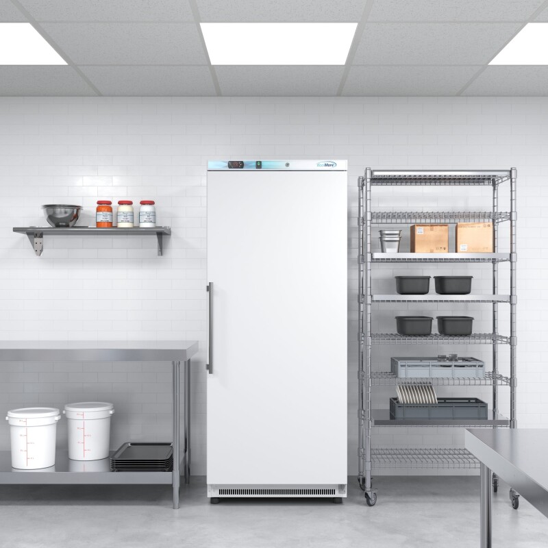 20 Cu. Ft. Commercial Reach-in Refrigerator in White with Manual Defrost KMRMD20WH