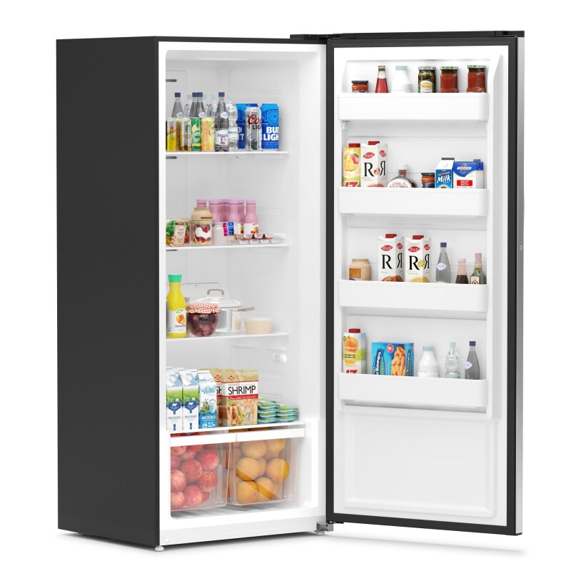 21 cu. ft. Upright Convertible Refrigerator/Freezer in Silver KMRUF21S, product image 3 of 13