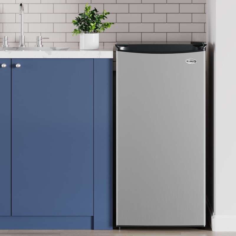 21 in. Convertible Refrigerator/Freezer 4.2 cu. ft. in Silver KMRUF42C, product image 2 of 13