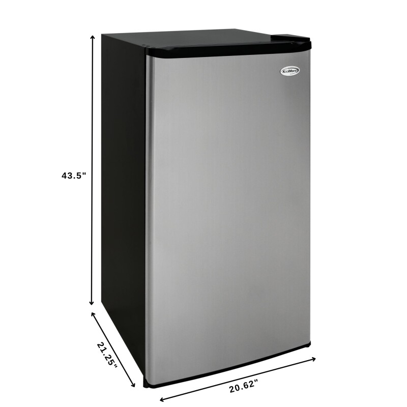 21 in. Convertible Refrigerator/Freezer 4.2 cu. ft. in Silver KMRUF42C, product image 5 of 13