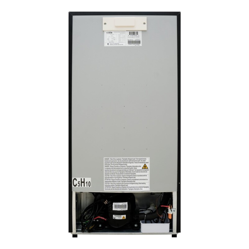 21 in. Convertible Refrigerator/Freezer 4.2 cu. ft. in Silver KMRUF42C, product image 13 of 13