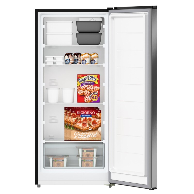 7 Cu. Ft. Garage Ready Convertible Upright Manual Defrost Freezer/Refrigerator in Stainless Steel KMRUF7SSS, product image 2 of 13