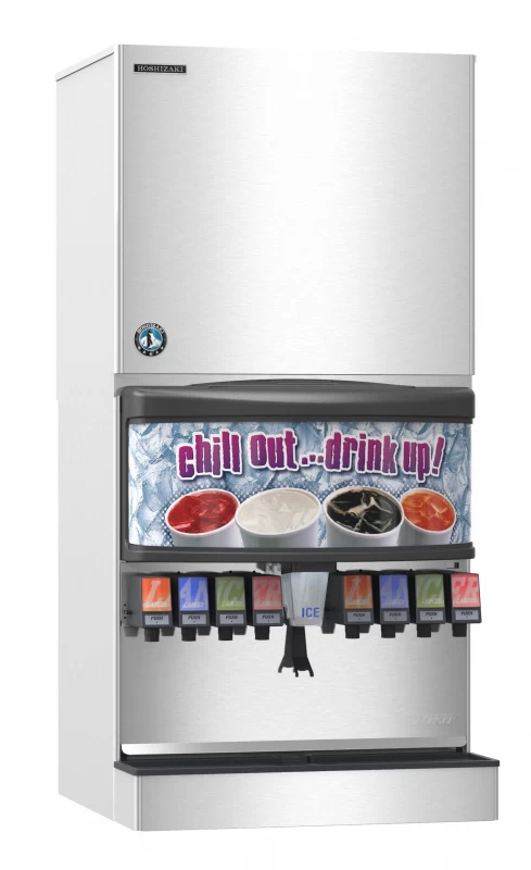 KMS-1402MLJ with SRK-15J, Crescent Cuber Icemaker, Remote-cooled, Serenity SeriesTitle KMS1402MLJ