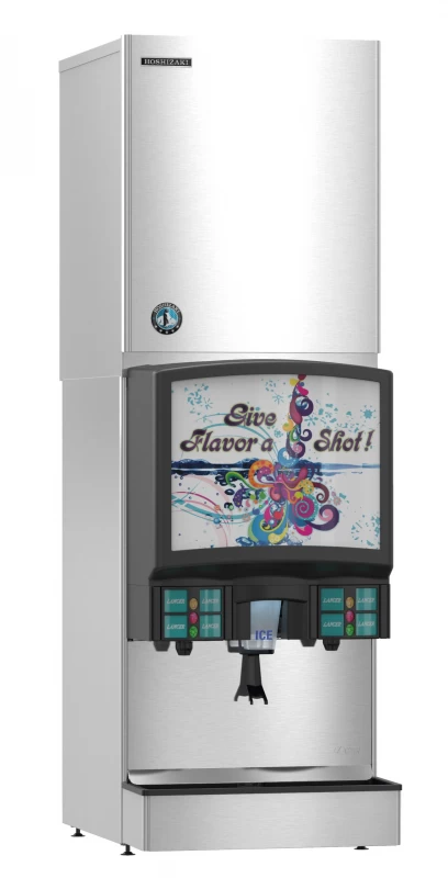 KMS-822MLJ with SRK-10J, Crescent Cuber Icemaker, Remote-cooled, Serenity SeriesTitle KMS822MLJ