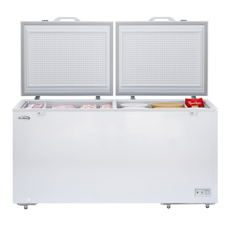79 in. Commercial Chest Freezer, 30 Cu. Ft. in White, ETL Listed KMSCF30C