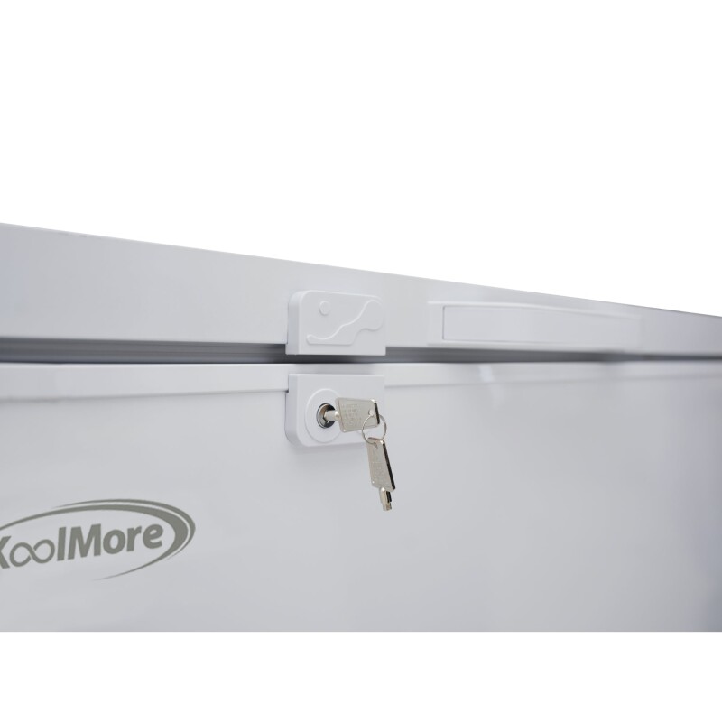 79 in. Commercial Chest Freezer, 30 Cu. Ft. in White, ETL Listed KMSCF30C