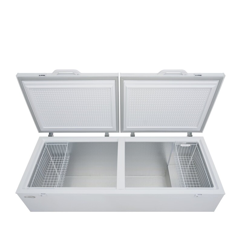 79 in. Commercial Chest Freezer, 30 Cu. Ft. in White, ETL Listed KMSCF30C