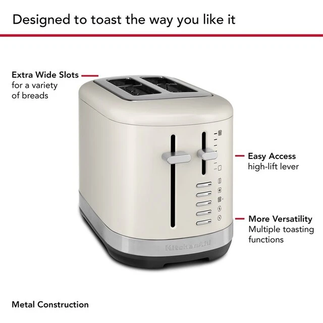 2 Slice Toaster KMT2109PL