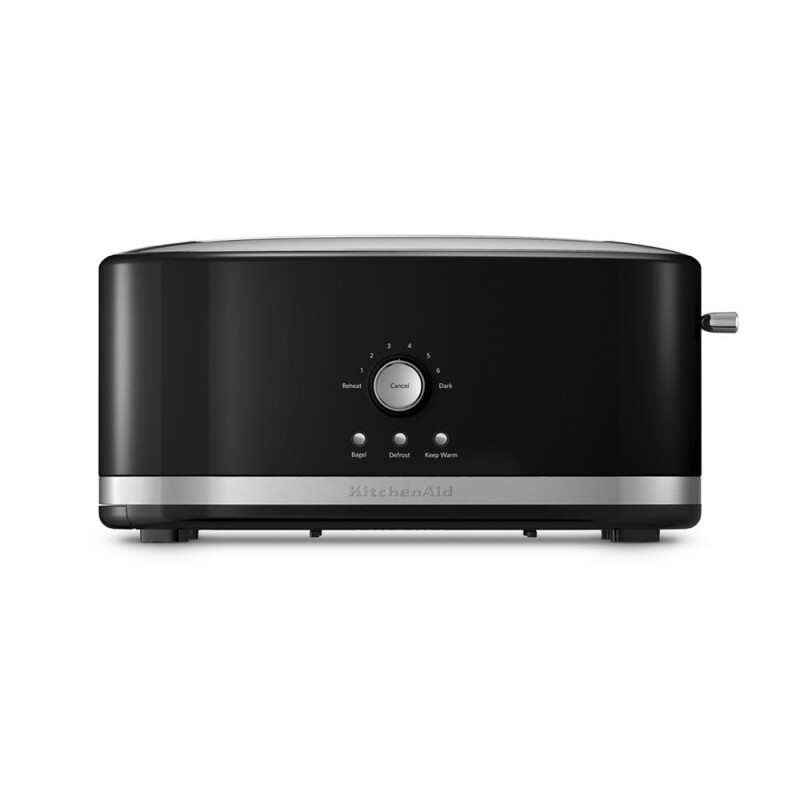KitchenAid 4-Slice Long Slot Toaster with High Lift Lever Onyx Black KMT4116OB Picture 1