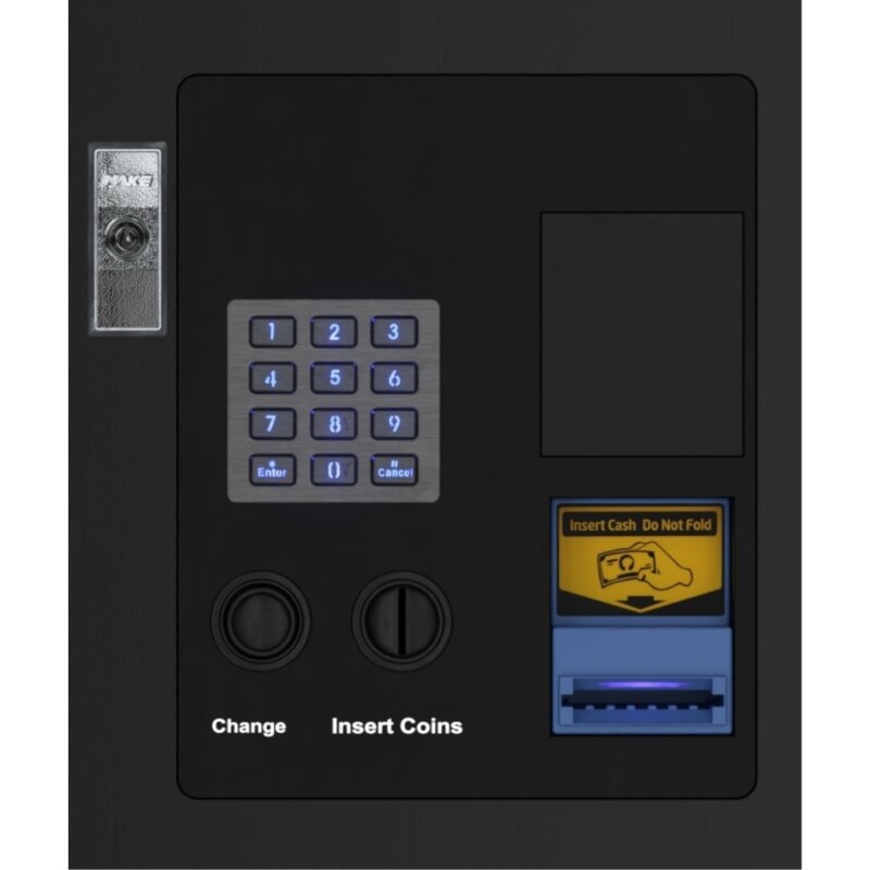 Refrigerated Snack and Drink Vending Machine with 60 Slots and 22 Inch Touch Screen with Bill and Coin Acceptor in Black KMVMRT50BC, product image 9 of 14