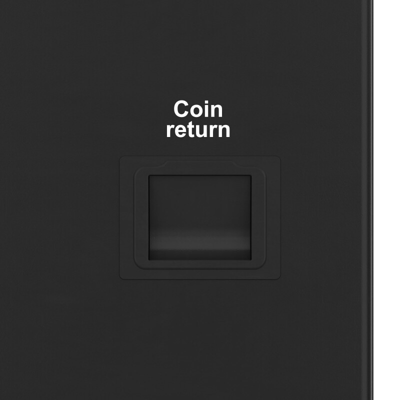 41 in. Refrigerated Snack Vending Machine with 48 Slots and Ample 49 in. Touch Display, Bill and Coin Acceptor, Credit Card Reader, Wifi, and 4G Connectivity in Black KMVMRWT48BCR, product image 12 of 13