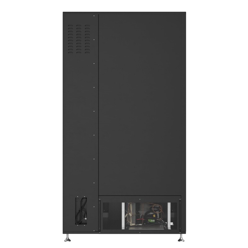 41 in. Refrigerated Snack Vending Machine with 48 Slots and Ample 49 in. Touch Display, Bill and Coin Acceptor, Credit Card Reader, Wifi, and 4G Connectivity in Black KMVMRWT48BCR, product image 13 of 13
