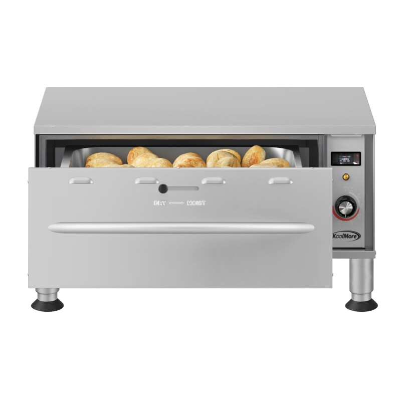 One-Drawer Commercial Free Standing Warming Drawer in Stainless-Steel, UL and NSF Listed KMWDM1, product image 2 of 10