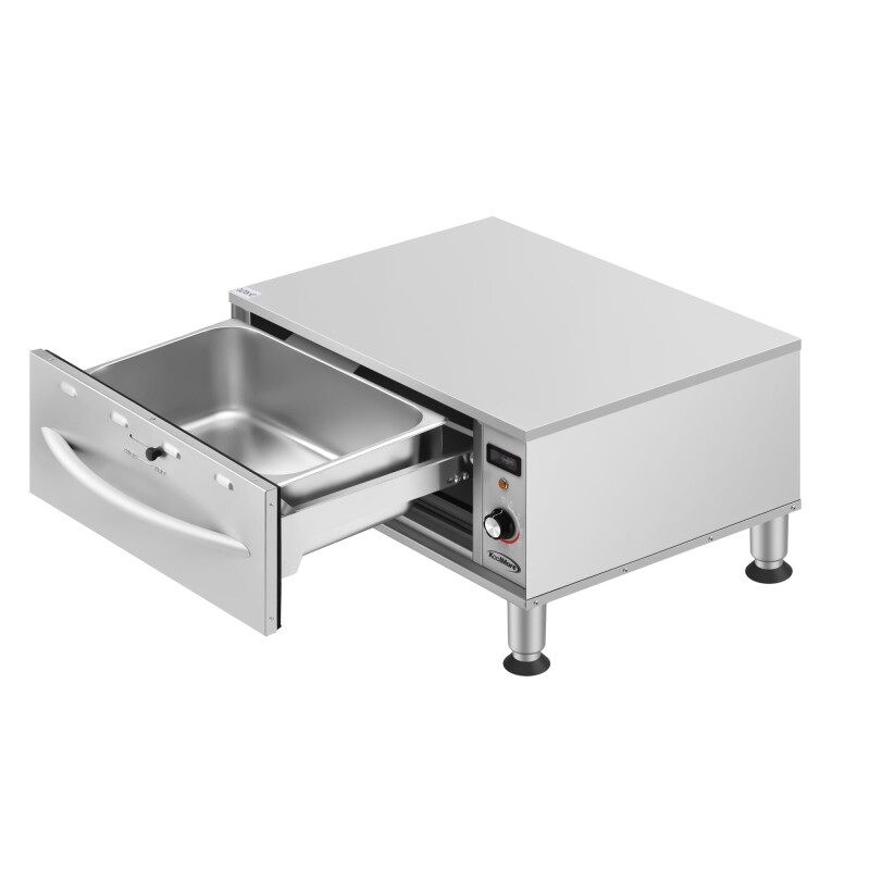 One-Drawer Commercial Free Standing Warming Drawer in Stainless-Steel, UL and NSF Listed KMWDM1, product image 8 of 10