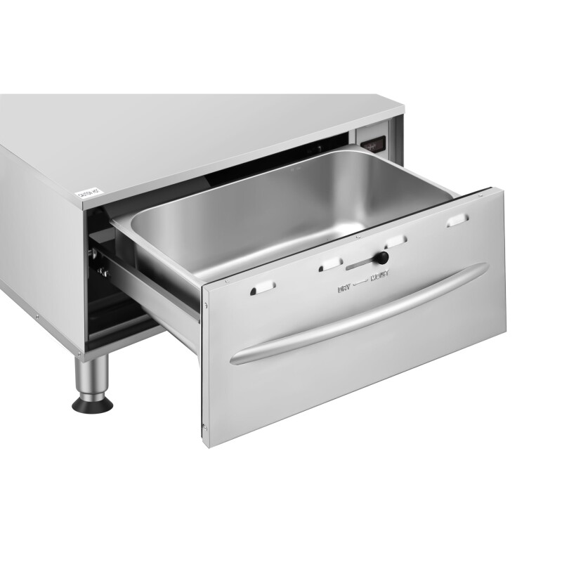 One-Drawer Commercial Free Standing Warming Drawer in Stainless-Steel, UL and NSF Listed KMWDM1, product image 9 of 10