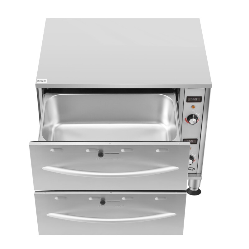 Two-Drawer Commercial Free Standing Warming Drawers in Stainless-Steel KMWDM2, product image 10 of 13