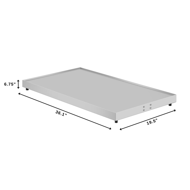 36 in. Commercial Warming Shelf in Stainless-Steel KMWS36, product image 3 of 11