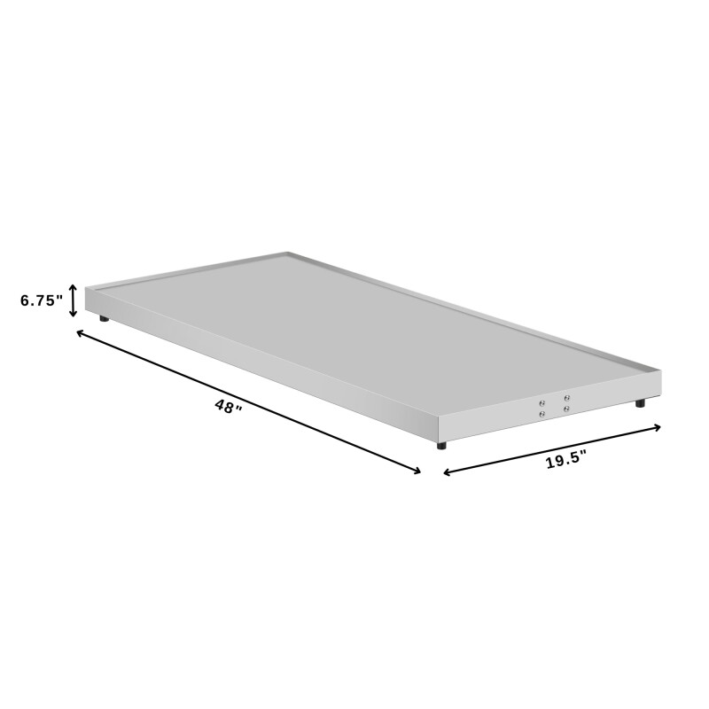 48 in. Commercial Warming Shelf in Stainless-Steel KMWS48, product image 3 of 11