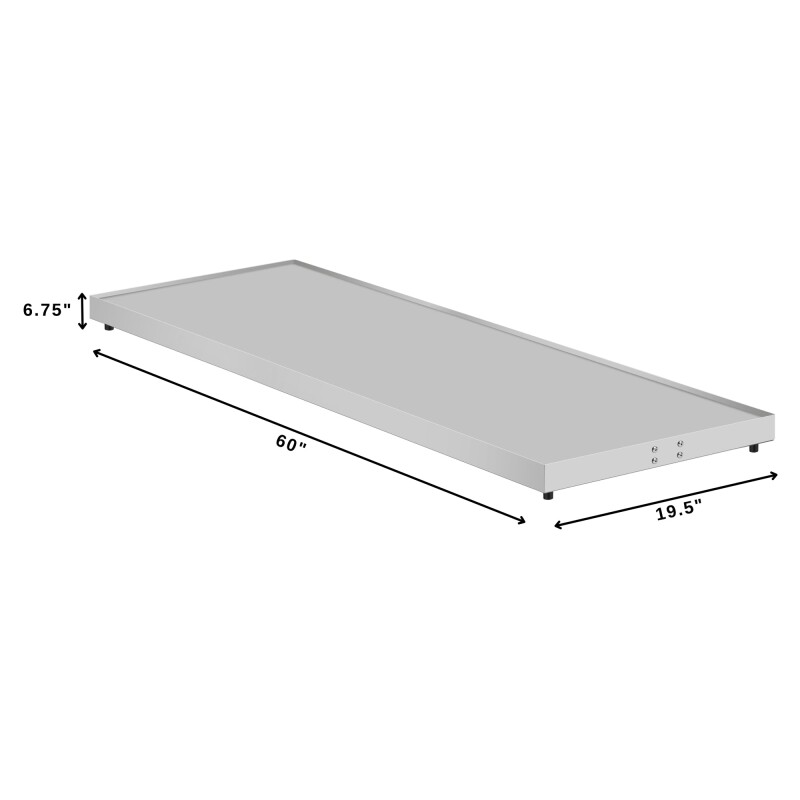 60 in. Commercial Warming Shelf in Stainless-Steel KMWS60, product image 3 of 12