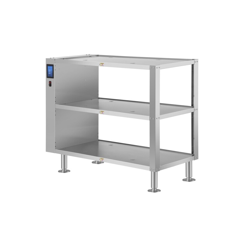 Three-Shelve Commercial Take Out Warmer Cabinet with Touch Screen in Stainless-Steel, UL and NSF Listed KMWSCT3, product image 7 of 12