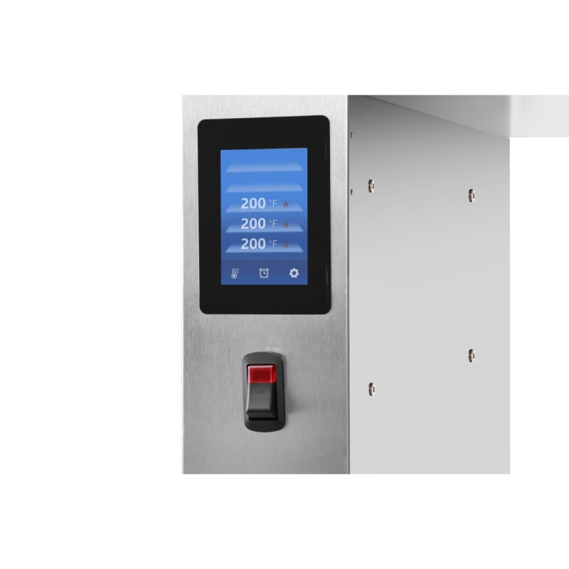 Three-Shelve Commercial Take Out Warmer Cabinet with Touch Screen in Stainless-Steel, UL and NSF Listed KMWSCT3, product image 9 of 12