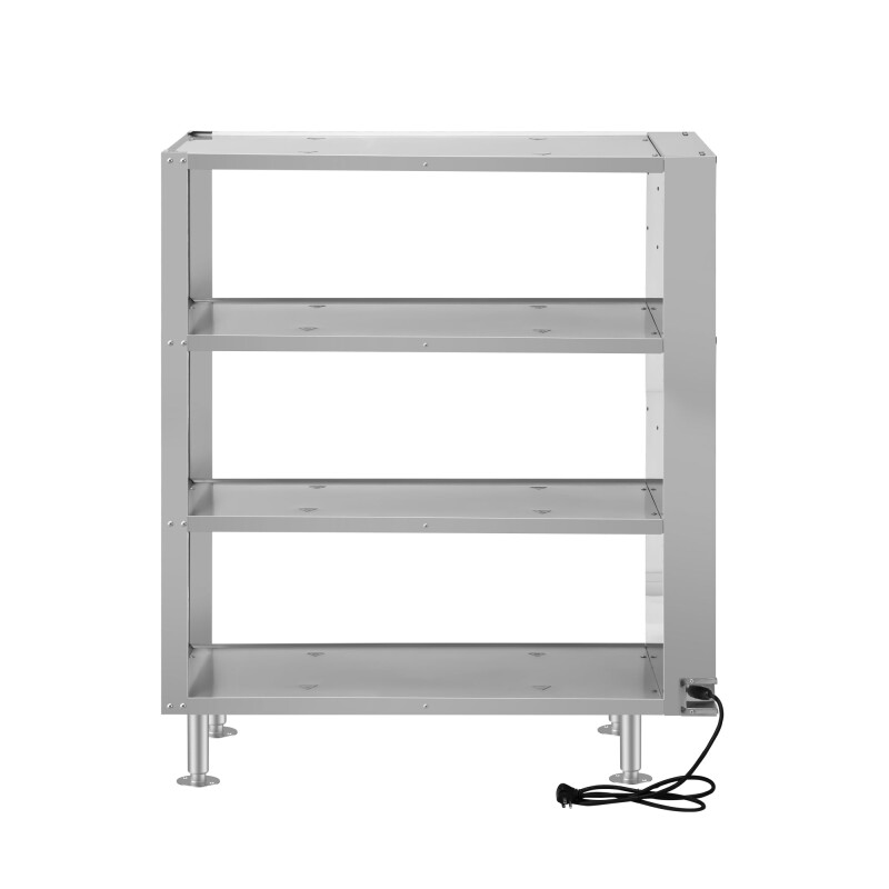 Four-Shelve Commercial Take Out Warmer Cabinet with Touch Screen in Stainless-Steel, UL and NSF Listed KMWSCT4, product image 6 of 9