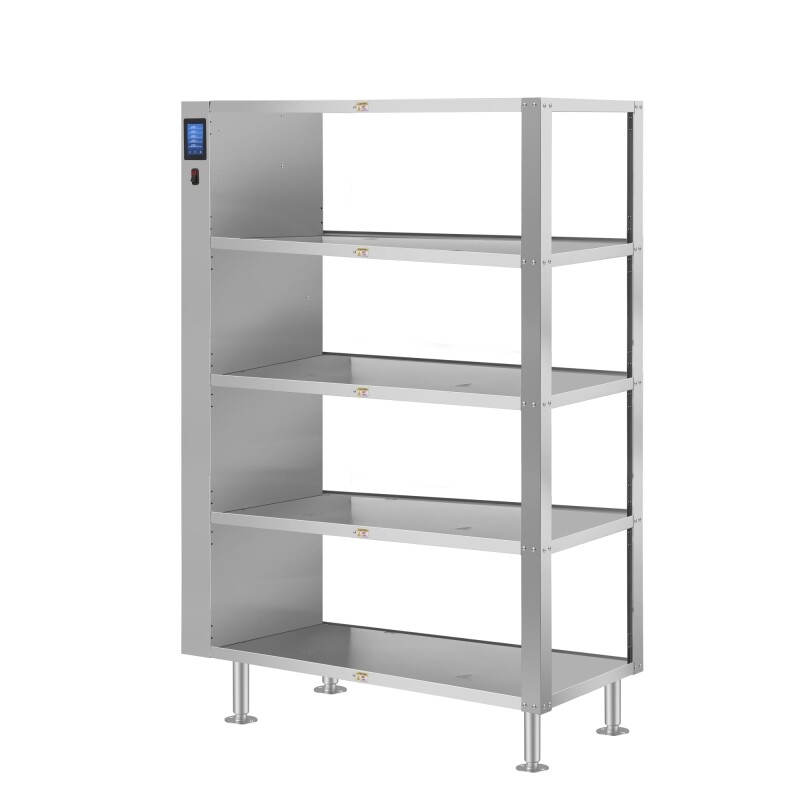 Five-Shelve Commercial Take Out Warmer Cabinet with Touch Screen in Stainless-Steel, UL and NSF Listed KMWSCT5, product image 6 of 11