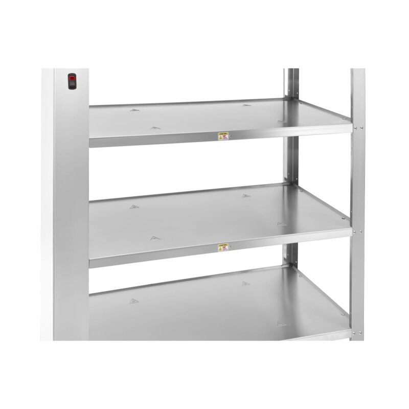 Five-Shelve Commercial Take Out Warmer Cabinet with Touch Screen in Stainless-Steel, UL and NSF Listed KMWSCT5, product image 7 of 11