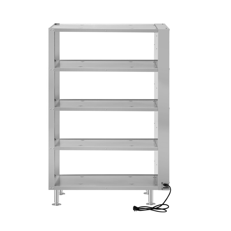 Five-Shelve Commercial Take Out Warmer Cabinet with Touch Screen in Stainless-Steel, UL and NSF Listed KMWSCT5, product image 8 of 11