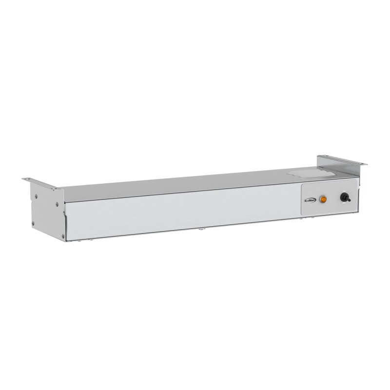 24 in. High Wattage Commercial Food Strip Warmer with Toggle Controls and Cord - 120V, 500W, UL Listed in Stainless-Steel KMWSTRIP24, product image 7 of 10