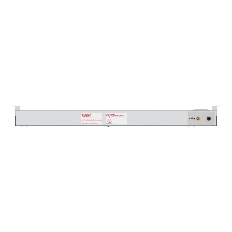 36 in. High Wattage Commercial Food Strip Warmer with Toggle Controls and Cord - 120V, 850W, UL Listed in Stainless-Steel KMWSTRIP36, product image 9 of 10