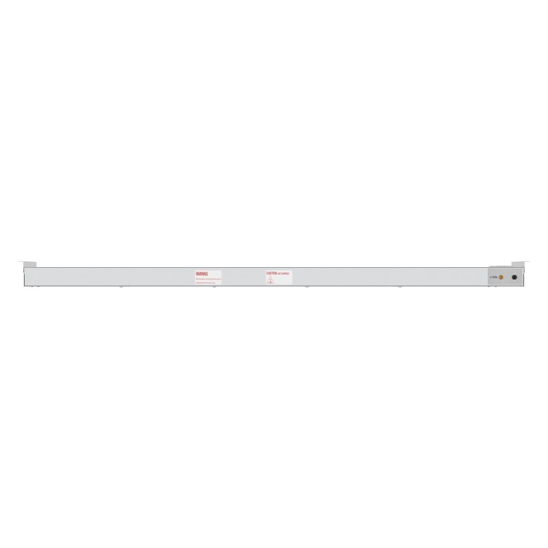 72 in. High Wattage Commercial Food Strip Warmer with Toggle Controls and Cord - 120V, 1725W, UL Listed in Stainless-Steel KMWSTRIP72, product image 7 of 10