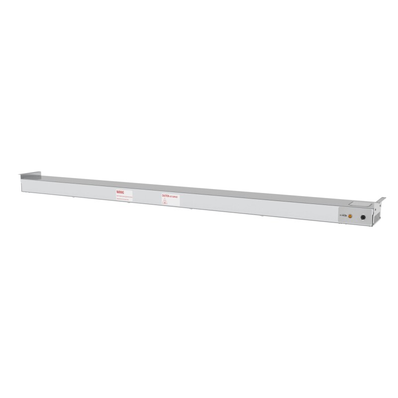 72 in. High Wattage Commercial Food Strip Warmer with Toggle Controls and Cord - 120V, 1725W, UL Listed in Stainless-Steel KMWSTRIP72, product image 9 of 10
