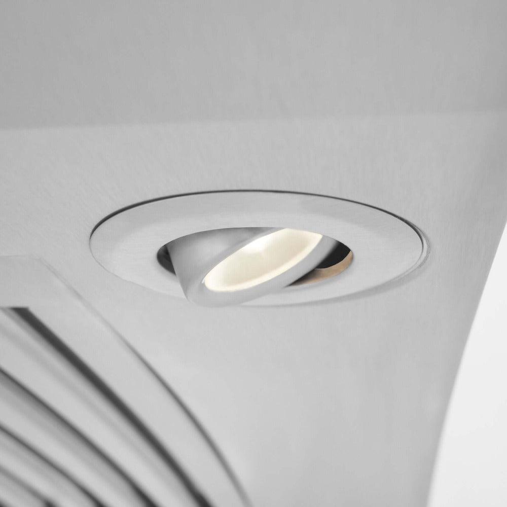 36 In. Convertible Vent Wall Mount Range Hood In Stainless Steel And Glass KN436