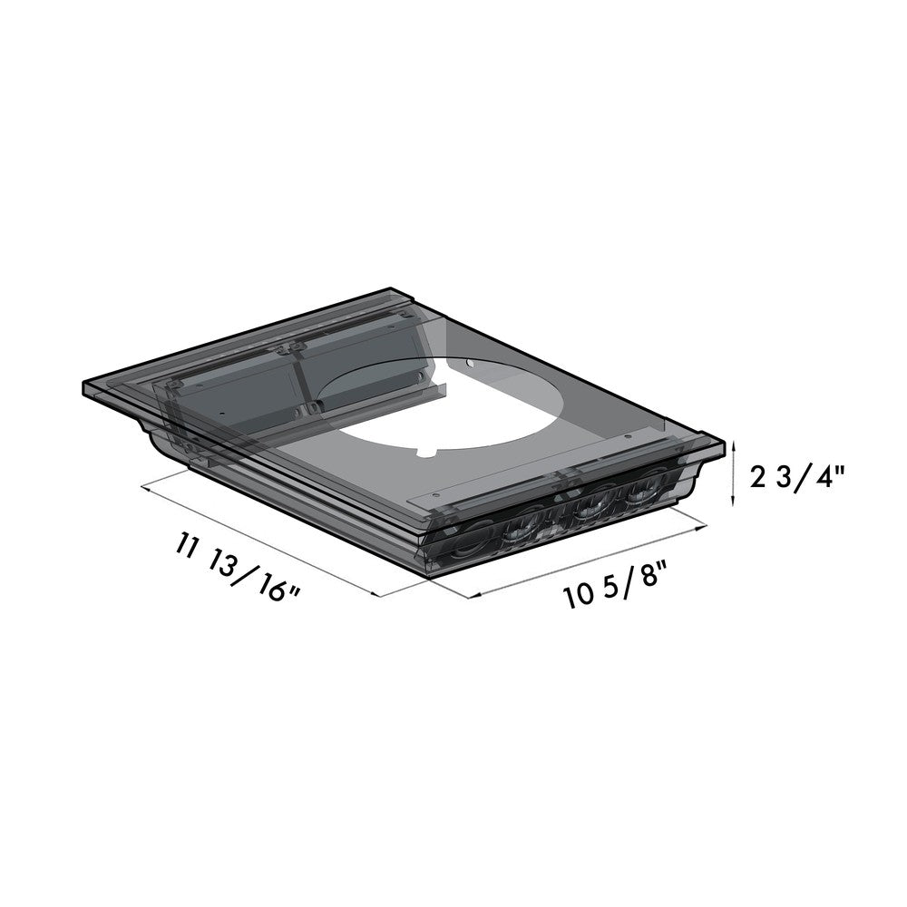 48 In. Crownsound™ Ducted Vent Wall Mount Range Hood In Stainless Steel And Glass With Built-in Bluetooth Speakers KN4CRNBT48