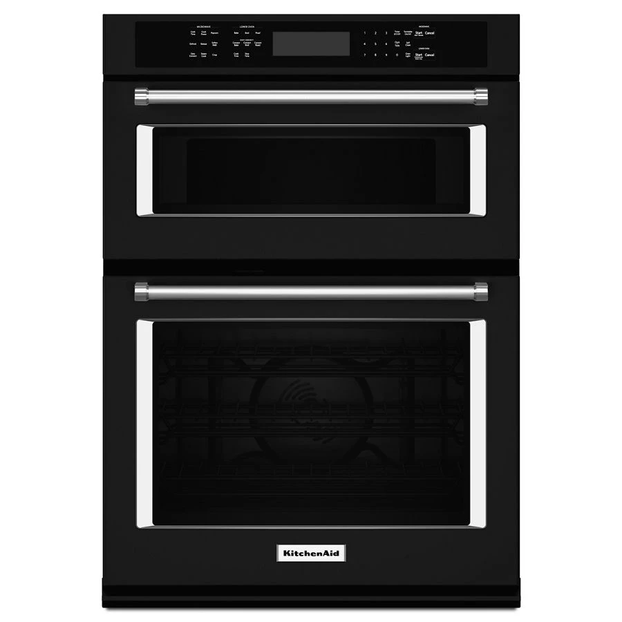 30" Combination Wall Oven with Even-HeatTrue Convection (Lower Oven) KOCE500EBL