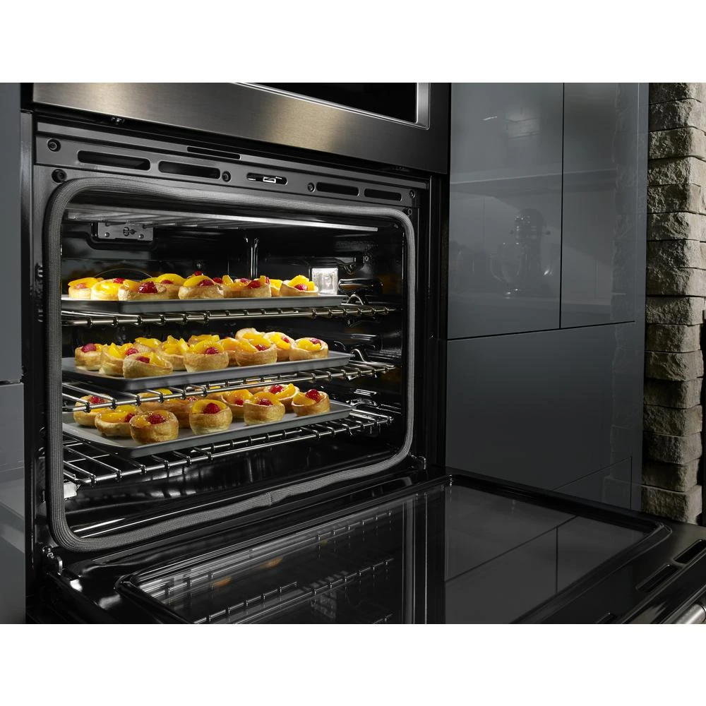 30" Combination Wall Oven with Even-Heat™ True Convection (Lower Oven) KOCE500EBS