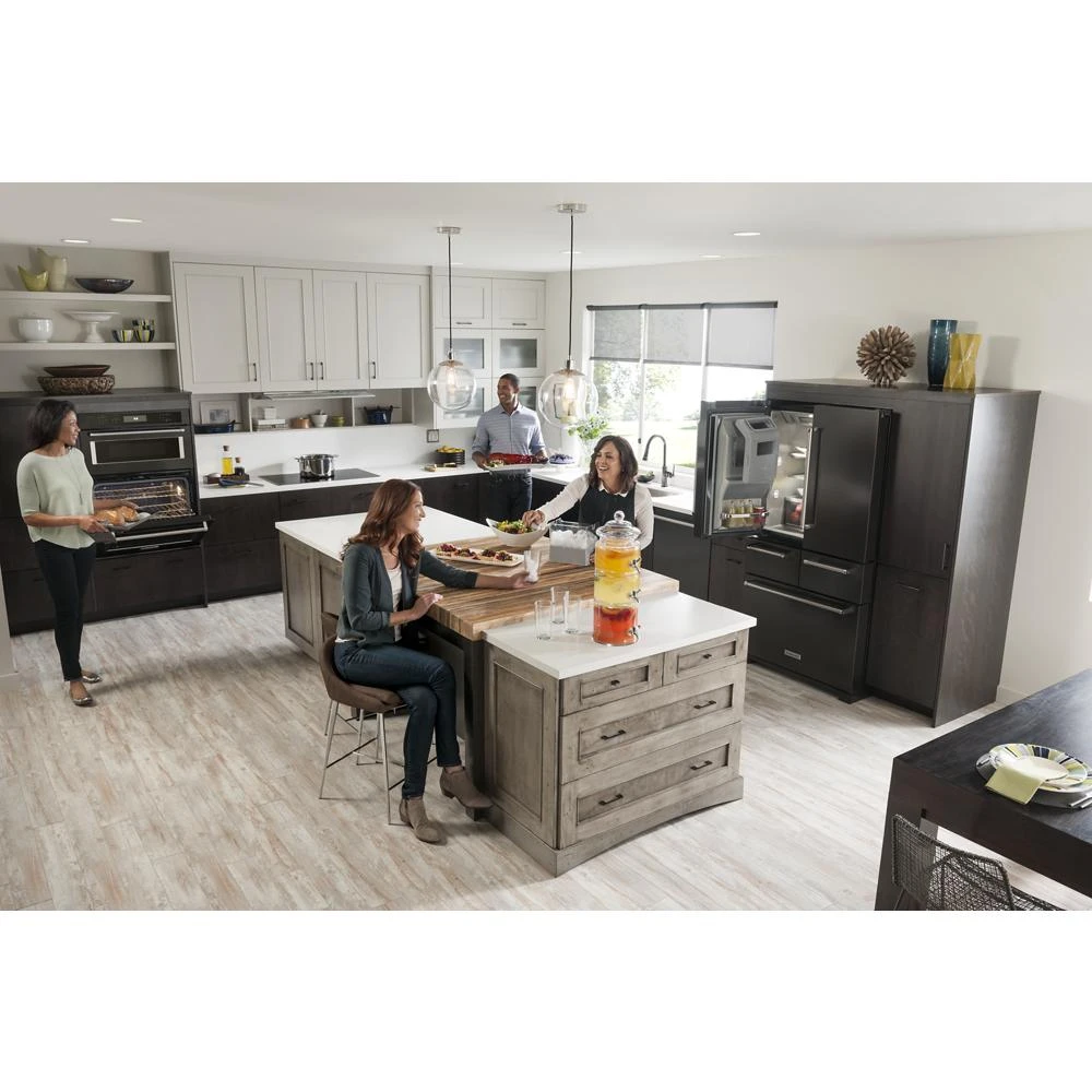 30" Combination Wall Oven with Even-Heat™ True Convection (Lower Oven) KOCE500EBS
